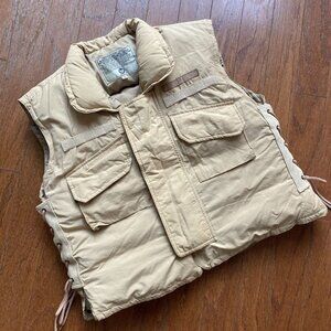 Avirex Vintage Military Down Filled Army Flight Vest Medium